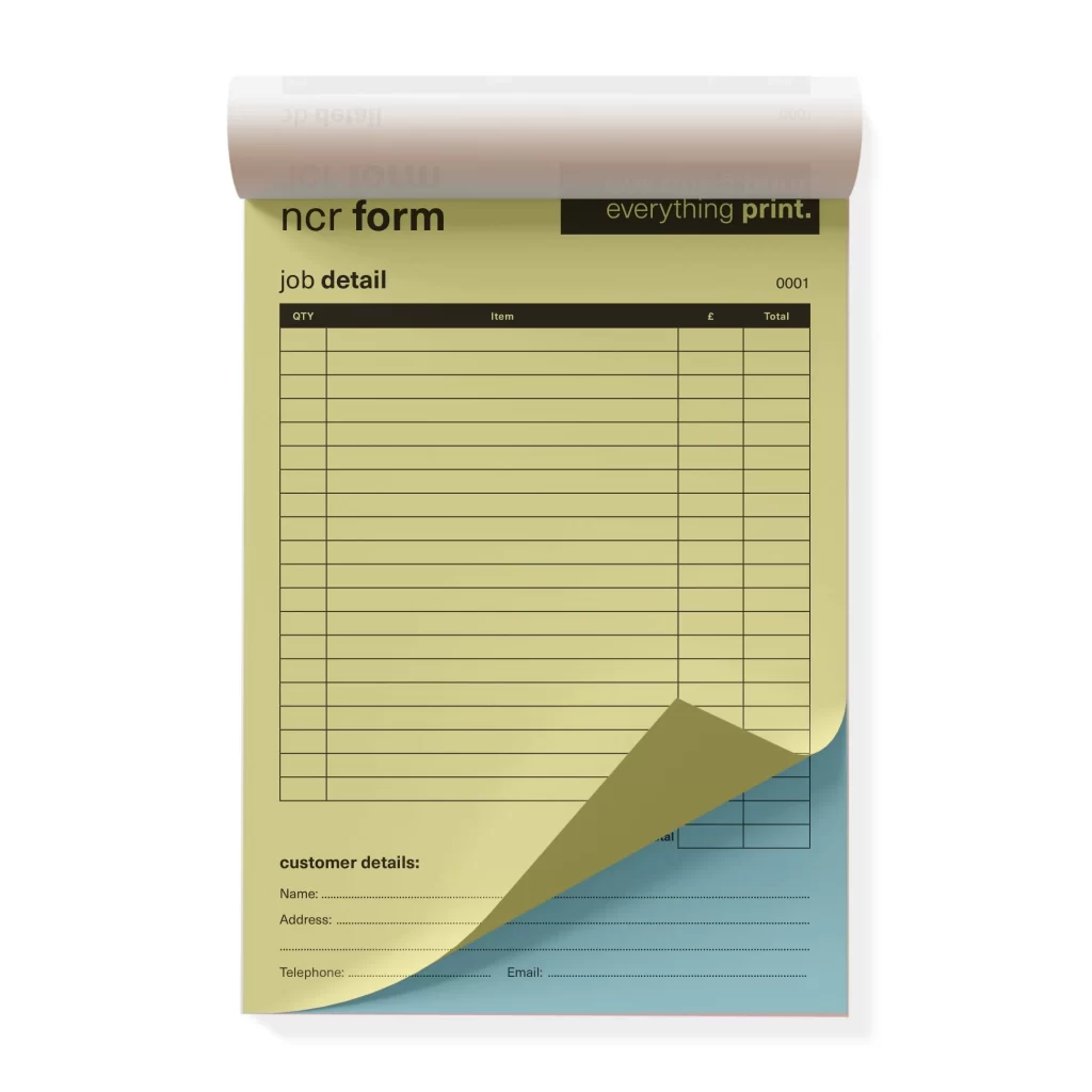 NCR A4 50 Triplicate Sets 5 Pads