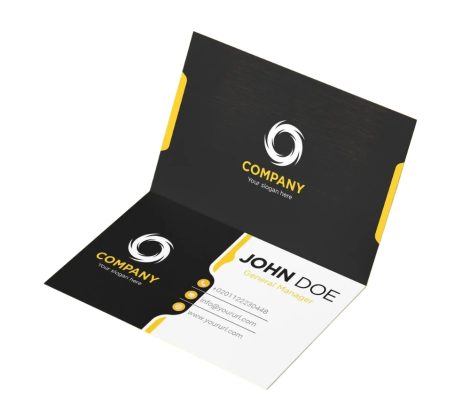 Folded Business Cards 360gsm (Scored) 5000